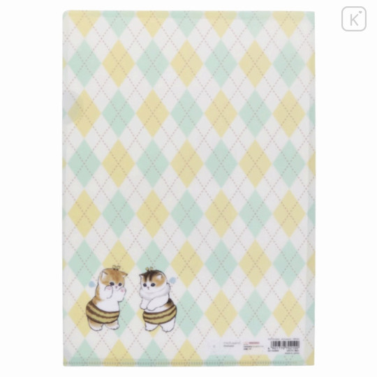 Japan Mofusand A4 Clear File - Bee Cat : Hachinyan - 2