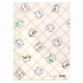 Japan Mofusand 5 Pockets Die-cut A4 Clear File - Bread Cat Nyan - 2