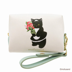 Japan Mofusand Mini Pouch - Black Cat Nyan