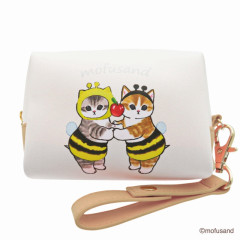 Japan Mofusand Mini Pouch - Bee Cat Hachinyan