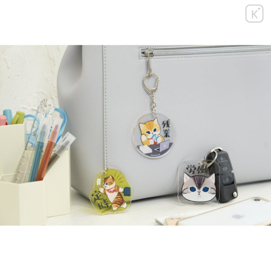 Japan Mofusand Acrylic Keychain - Regular Time Cat Nyan - 3