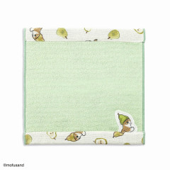 Japan Mofusand Towel Handkerchief - La France Green Cat