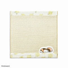 Japan Mofusand Towel Handkerchief - Rose Beige Cat