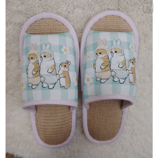 Japan Mofusand Room Slippers - Rabbit Cat Usanyan - 3