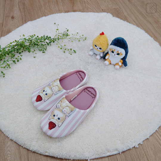 Japan Mofusand Room Slippers - Parfait Cat Nyan - 1