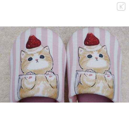 Japan Mofusand Room Slippers - Parfait Cat Nyan - 4