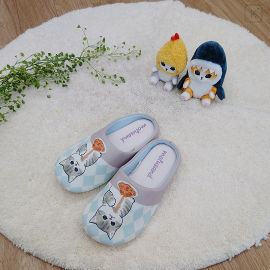 Japan Mofusand Room Slippers - Spaghetti Cat Nyan - 1