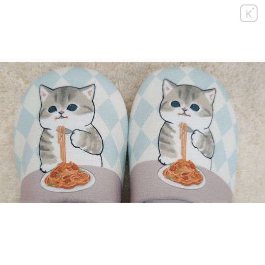 Japan Mofusand Room Slippers - Spaghetti Cat Nyan - 4