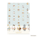 Japan Mofusand A4 Clear File - Sweets Cat Blue - 1