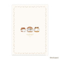 Japan Mofusand A4 Clear File - Sweets Cat - 2