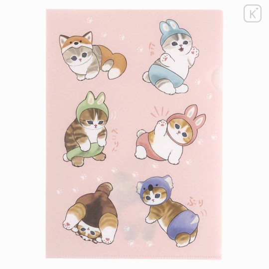 Japan Mofusand Exhibition A4 Clear File - Nyan Pants - 1