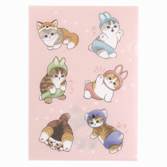 Japan Mofusand Exhibition A4 Clear File - Nyan Pants