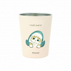 Japan Mofusand Vacuum Double Tumbler (S) - Shark Cat Same Nyan