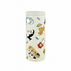 Japan Mofusand Stainless Steel Bottle 580ml - Sea Creatures Cat Nyan