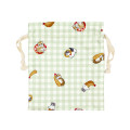 Japan Mofusand Drawstring Purse - Gingham Check - 1