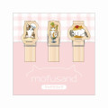 Japan Mofusand Wooden Clip Set - Sweets Cat Nyan - 1