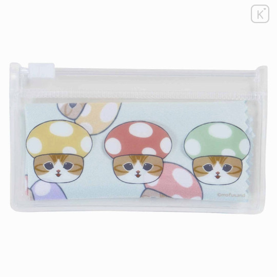 Japan Mofusand Exhibition Multi Cloth with Case - Mushroom Cat Kinoko Nyan - 1