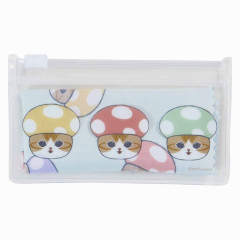 Japan Mofusand Exhibition Multi Cloth with Case - Mushroom Cat Kinoko Nyan