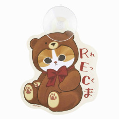 Japan Mofusand Exhibition Car Sign with Suction Cup - Red Bear