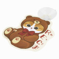 Japan Mofusand Exhibition Car Sign with Suction Cup - Red Bear - 4