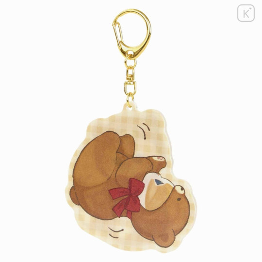 Japan Mofusand Exhibition Lenticular Keychain - Bear Moves - 3