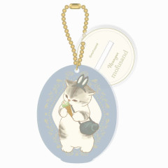 Japan Mofusand Mofumofu Store Acrylic Keychain with Stand - Rabbit Cat Usanyan