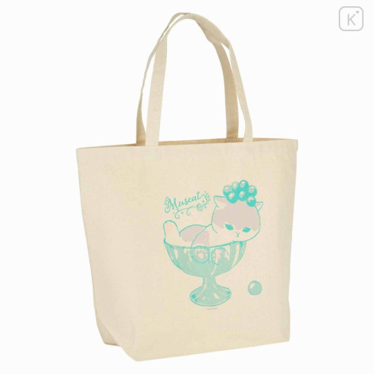 Japan Mofusand Mofumofu Store Large Tote Bag - Cat - 4