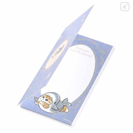 Japan Mofusand Mofumofu Store Sticky Notes - Shark Cat Same Nyan - 6