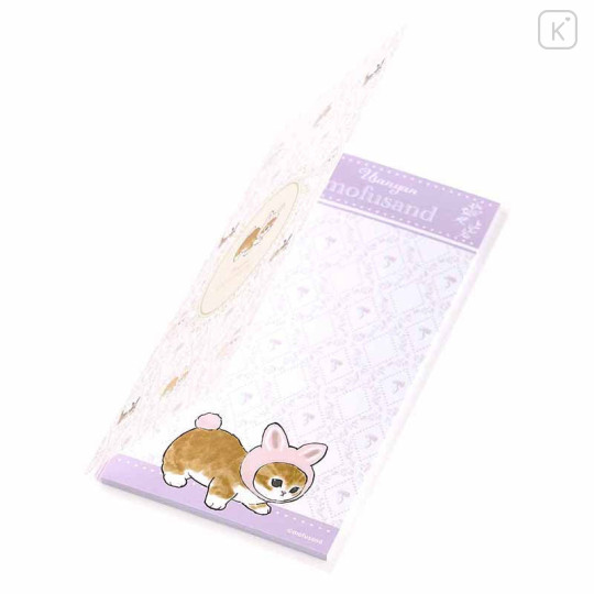 Japan Mofusand Mofumofu Store Sticky Notes - Rabbit Cat Usanyan - 6