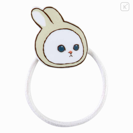 Japan Mofusand Hair Tie - White Rabbit Cat Shiro Usanyan - 1