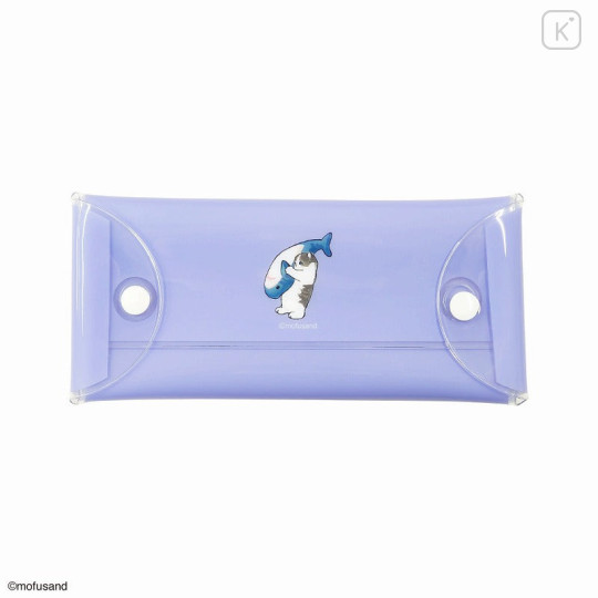 Japan Mofusand Clear Multi Case - Shark Cat Same Nyan - 4