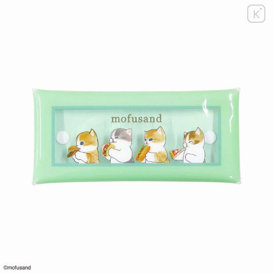 Japan Mofusand Clear Multi Case - Cat / Junk Food - 1