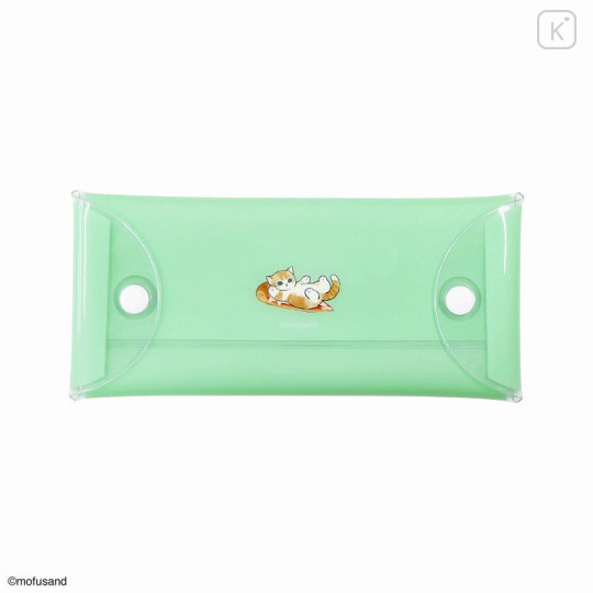 Japan Mofusand Clear Multi Case - Cat / Junk Food - 4