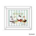 Japan Mofusand Mofumofu Store Frame Magnet - Stripe Cat Nyan - 1