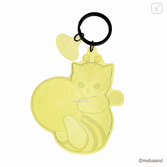 Japan Mofusand Matte Dyed Keychain - Bee Cat Hachinyan - 5