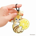 Japan Mofusand Matte Dyed Keychain - Bee Cat Hachinyan - 6