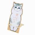 Japan Mofusand Wooden Die-cut Mobile Stand - Cat - 1