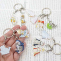 Japan Mofusand Triple Acrylic Keychain - King - 2