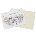 Japan Mofusand 3D Greeting Card - Cup Cat Nyan / For You - 1