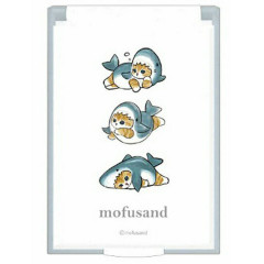 Japan Mofusand Card Mirror - Shark Cat Same Nyan