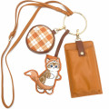 Japan Mofusand Smartphone Shoulder Pouch - Fox Cat Nyan - 1