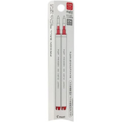Japan Pilot FriXion Ball LFBKRF Gel Pen Refill Ver.2 - 0.5mm Red