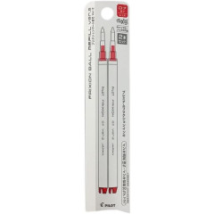 Japan Pilot FriXion Ball LFBKRF Gel Pen Refill Ver.2 - 0.7mm Red