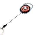 Japan Sanrio Metal Reel - Hello Kitty / Kimono Red - 3