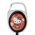 Japan Sanrio Metal Reel - Hello Kitty / Kimono Red - 4