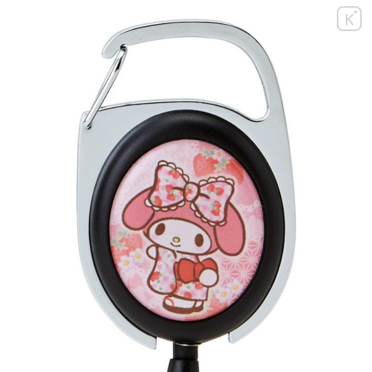 Japan Sanrio Metal Reel - My Melody / Kimono - 4