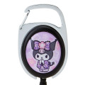 Japan Sanrio Metal Reel - Kuromi / Kimono - 4