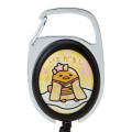 Japan Sanrio Metal Reel - Gudetama / Kimono - 4