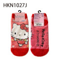 Japan Sanrio Fluffy Socks - Hello Kitty : Dance - 1