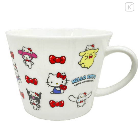 Japan Sanrio Lightweight Mug - Characters / Hello Kitty 50th Anniversary - 1